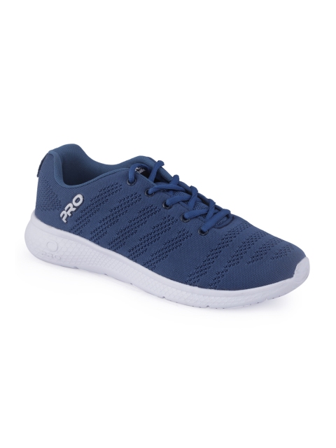 

Khadims Men Blue Textile Running Shoes