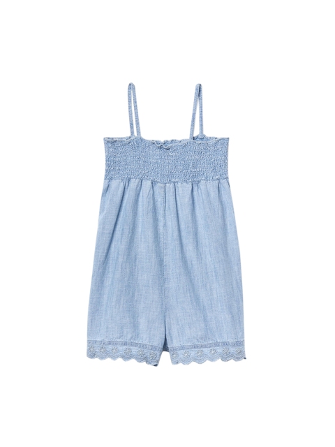 

GAP Girls Blue Solid Dungarees