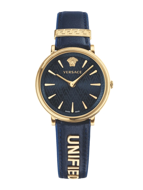

Versace Women Navy Blue Analogue Watch VBP030017