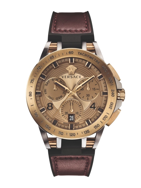 

Versace Men Brown Analogue Watch