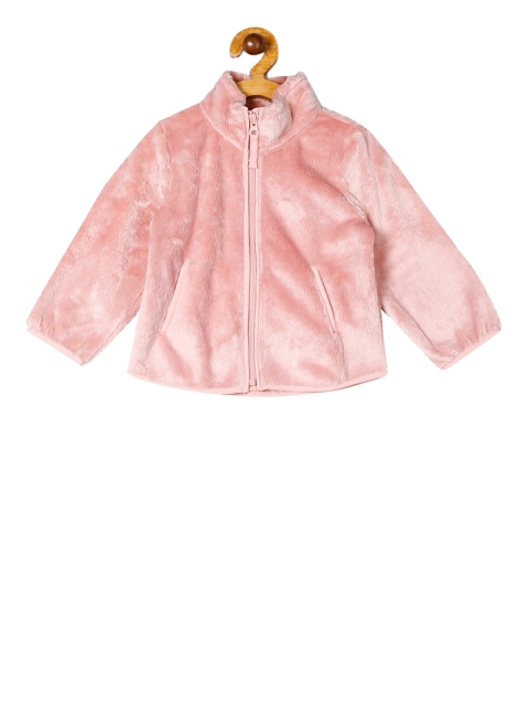 

The Childrens Place Girls Pink Solid Tailored Jacket