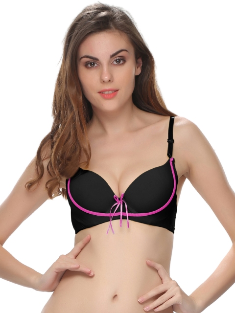 

Clovia Black Push-Up Bra BR0437P13