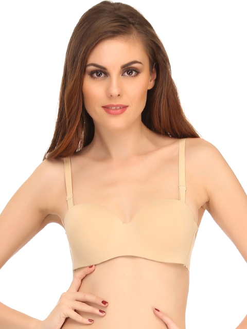 

Clovia Beige T-shirt Bra BR0457P2434B