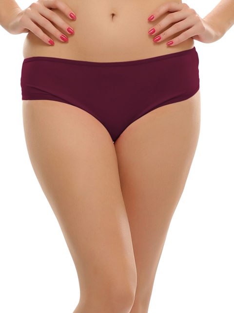 

Clovia Purple Bikini Briefs PN0376P15