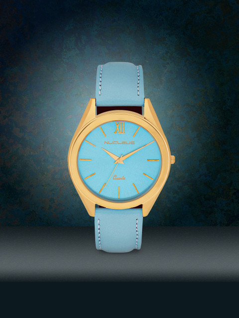 

Nucleus Unisex Blue & Blue Analogue Watch NMKGBLBLi