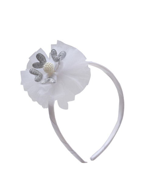 

Stoln White Embellished Hairband