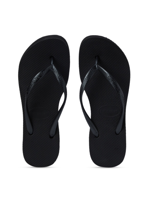 

Havaianas Women Black Solid Thong Flip-Flops