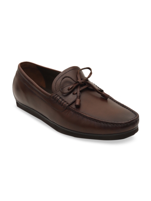 

ROSSO BRUNELLO Men Coffee Brown Loafers