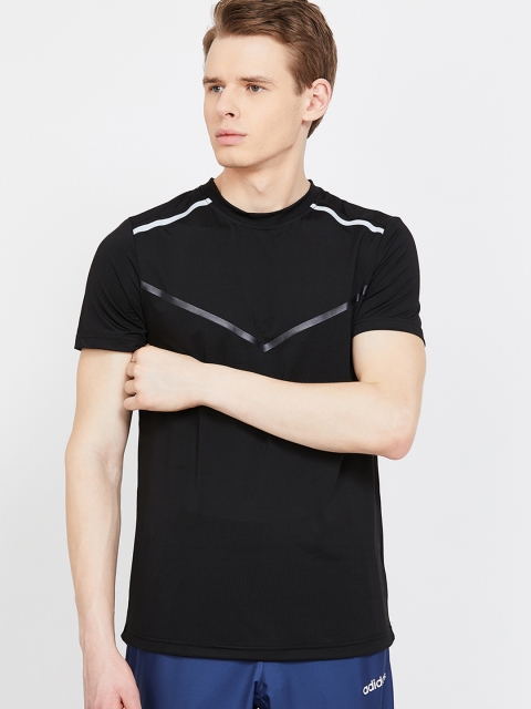 

Kappa Men Black Solid Round Neck T-shirt