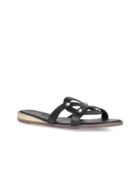 

Rocia Women Black Solid Sandals