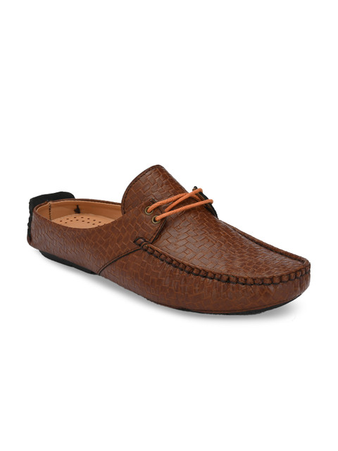 

Provogue Men Brown Loafers, Tan