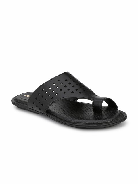 

Provogue Men Black Comfort Sandals