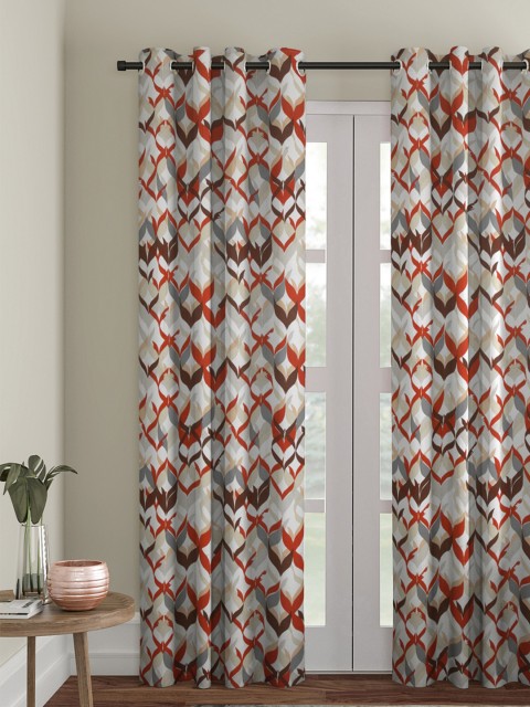 

Soumya Brown Single Door Curtain