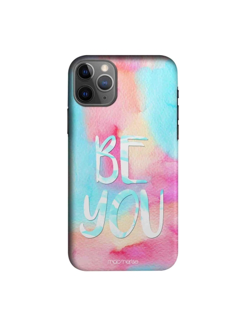 

macmerise Blue & Pink Be You Printed Mobile Case Cover