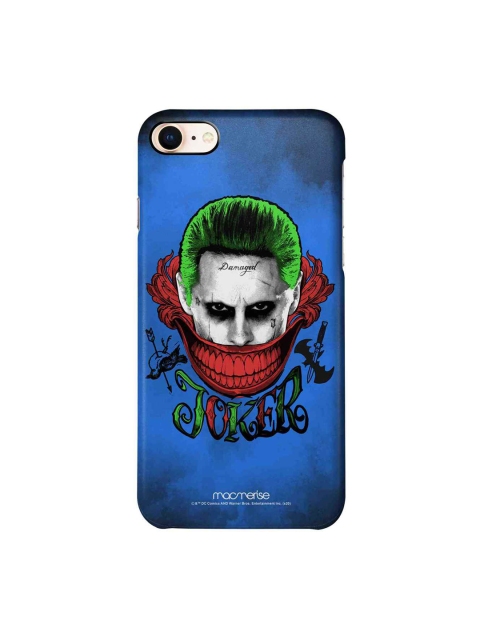 

macmerise Blue & Red Damaged Joker iPhone 8 Mobile Case Cover