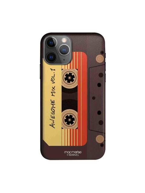

macmerise Grey & Yellow Awesome Mix Tape Pro Case For iPhone 11 Pro Max