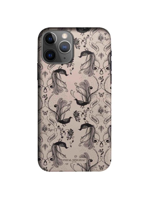 

macmerise Beige & Black Payal Singhal Blush Arabic Jannat Pro Case For iPhone 11 Pro Max