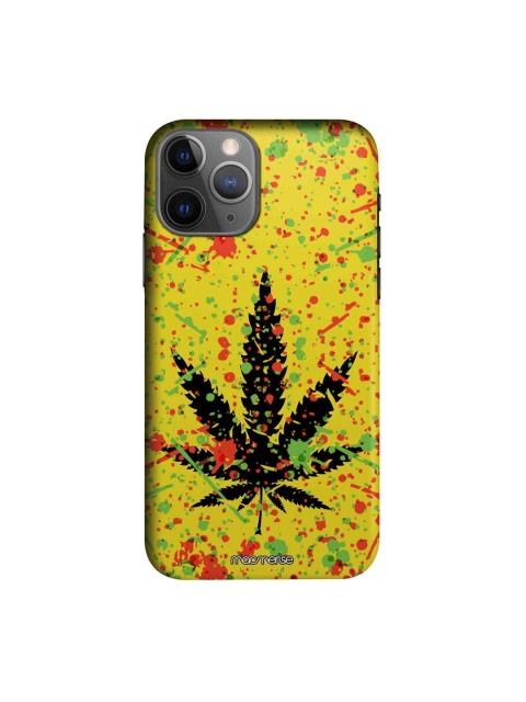 

macmerise Yellow & Black Rasta Splash Pro Case For iPhone 11 Pro Max
