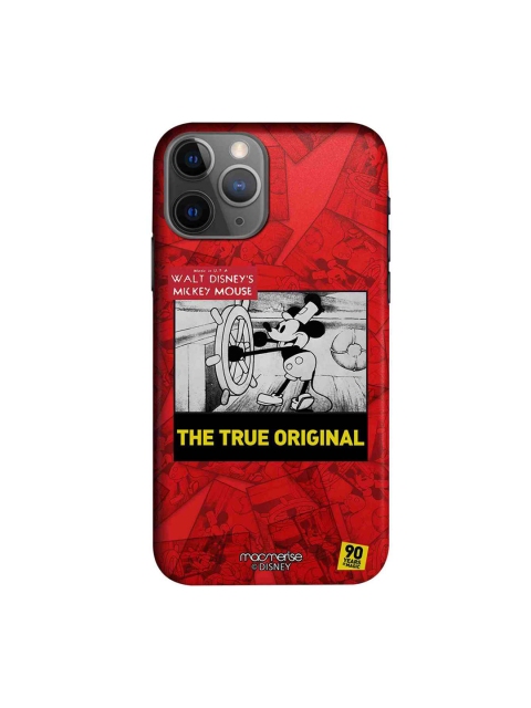 

macmerise Red & Grey Mickey Potrait Mode iPhone 11 Pro Max Case