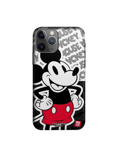 

macmerise White & Black Mickey Strike A Pose iPhone 11 Pro Max Case