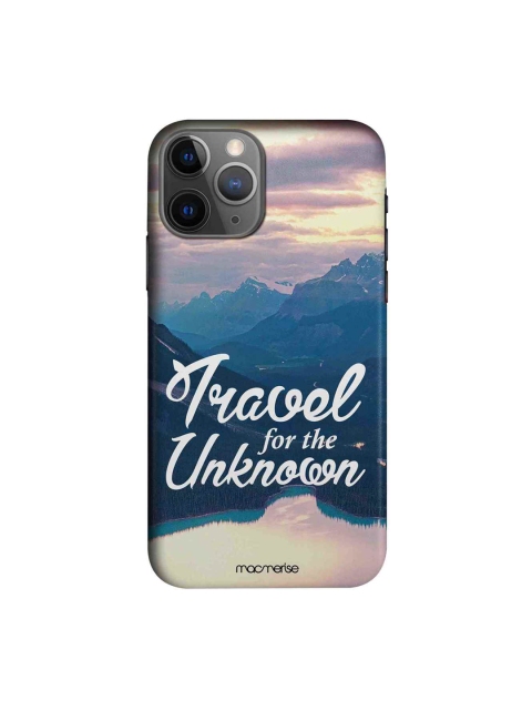 

macmerise Blue & White Travel For The Unknown iPhone 11 Pro Max Case Cover