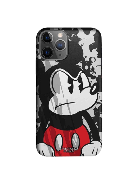 

macmerise Black & Grey Grumpy Mickey iPhone 11 Pro Max Case Cover