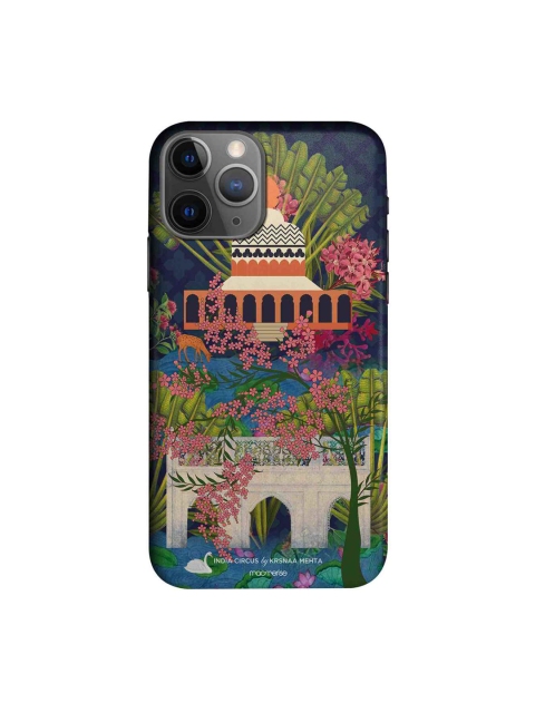 

macmerise Blue & Green Blossoms iPhone 11 Pro Max Case