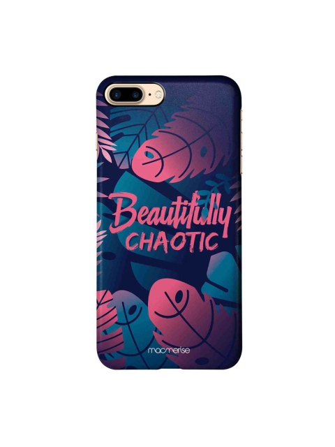 

macmerise Navy Blue & Pink Beautifully Chaotic iPhone 7 Plus Case