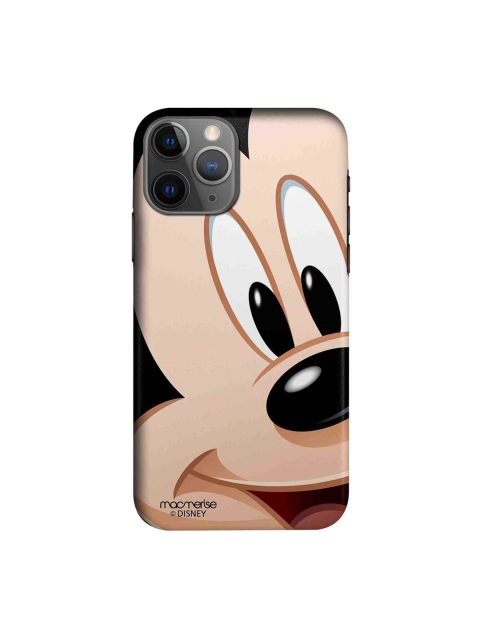 

macmerise Beige & Black Zoom Up Mickey Pro Case For iPhone 11 Pro Max