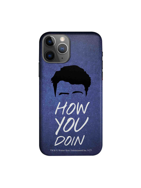 

macmerise Blue & Black Friends How You Doin iPhone 11 Pro Max Case