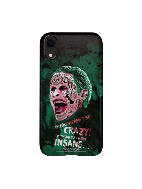 

macmerise Green & Pink Crazy Insane Joker iPhone XR Pro Case