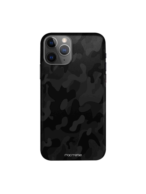 

macmerise Black & Grey Camouflage Printed iPhone 11 Pro Max Pro Case