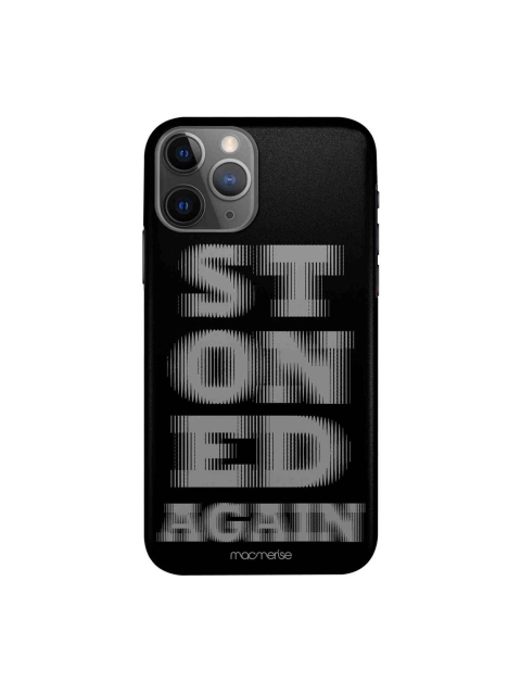 

macmerise Black & Grey Stoned Again Printed iPhone 11 Pro Max Case