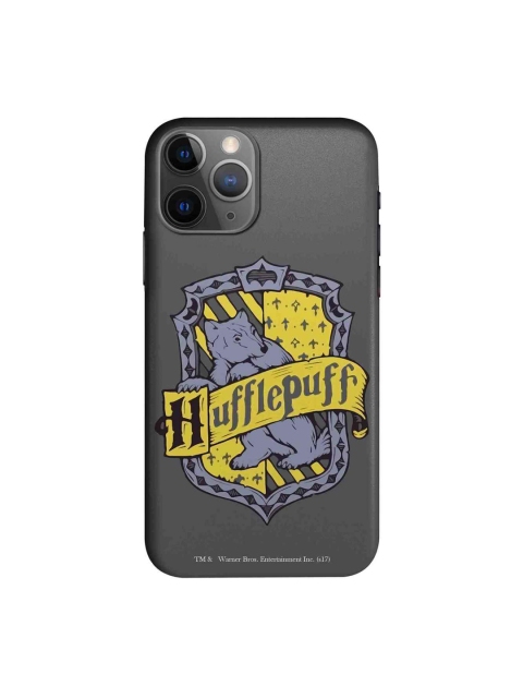 

macmerise Grey & Yellow Crest Hufflepuff iPhone 11 Pro Max Case
