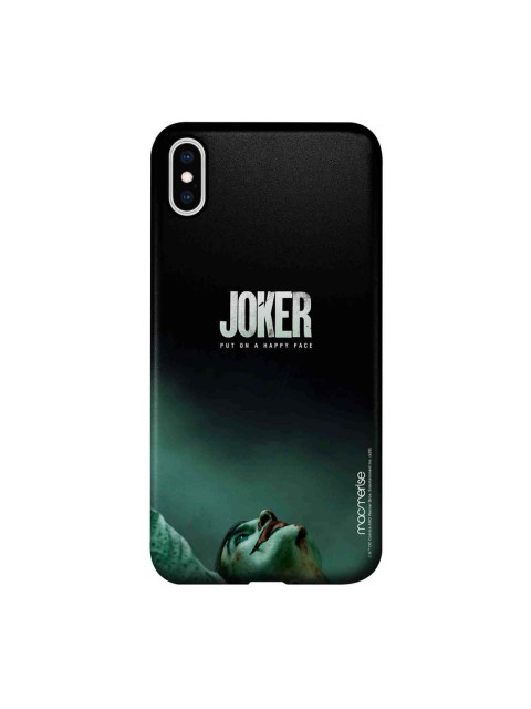 

macmerise Black & Green Rise Of The Joker Printed iPhone XS Max Case