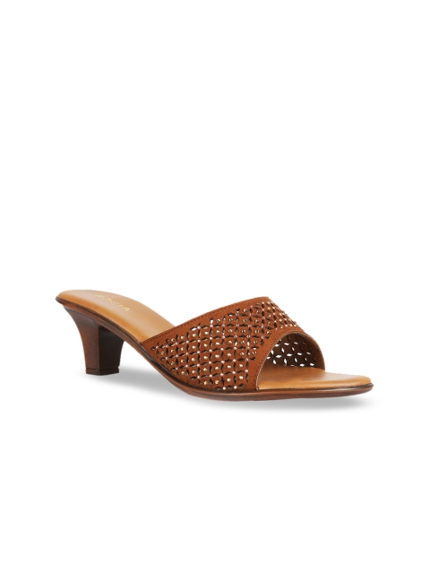 

Rocia Women Tan Textured Sandals