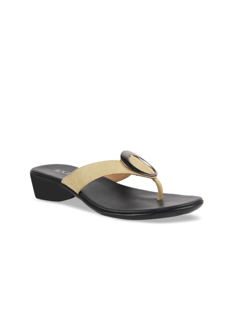 

Rocia Women Beige Solid Open Toe Flats