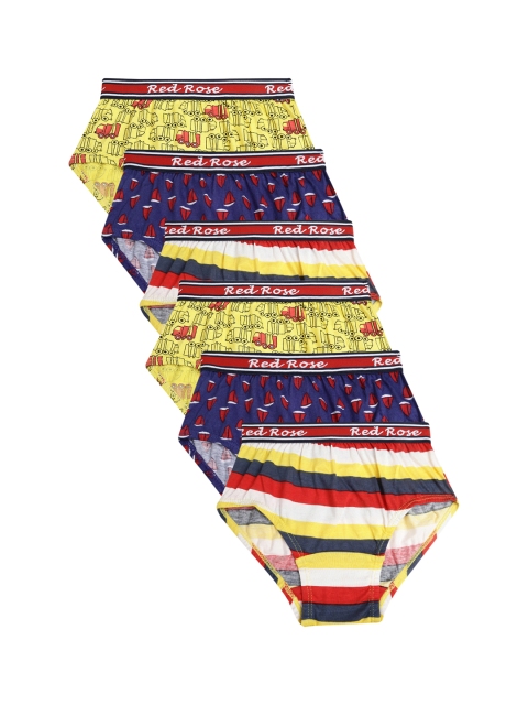 

Red Rose Boys Pack of 6 Assorted Basic Briefs
