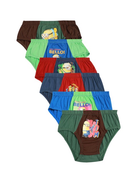 

Red Rose Boys Pack of 6 Assorted Basic Briefs JRNO52-ASSORTED-20