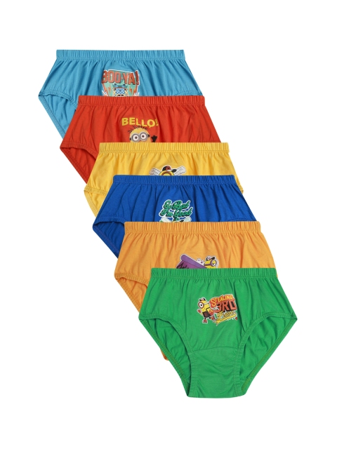 

Red Rose Boys Pack of 6 Assorted Basic Briefs JRNO77-30