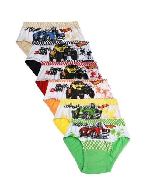 

Red Rose Boys Pack of 6 Assorted Basic Briefs