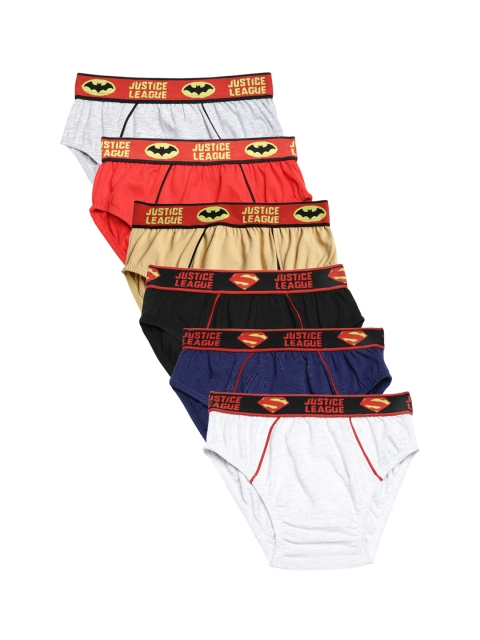 

Red Rose Boys Pack of 6 Assorted Basic Briefs JRNO93-ASSORTED-30