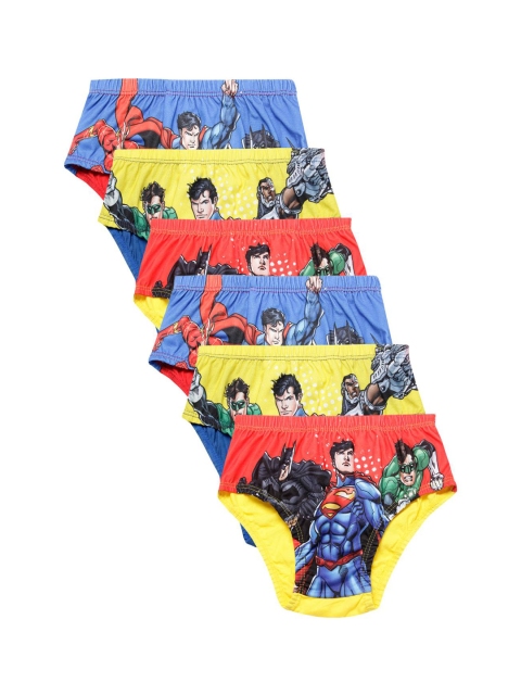 

Red Rose Boys Pack of 6 Assorted Basic Briefs JRNO91