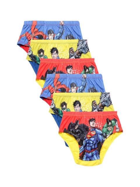 

Red Rose Boys Pack of 6 Assorted Superman Basic Briefs JRNO91-ASSORTED-20