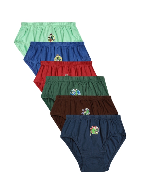 

Red Rose Boys Pack of 6 Assorted Basic Briefs JRNO19NC-ASSORTED-30