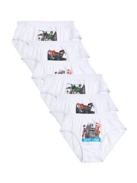 

Red Rose Boys Pack of 6 Assorted Basic Briefs JRNO06-WHITE-20