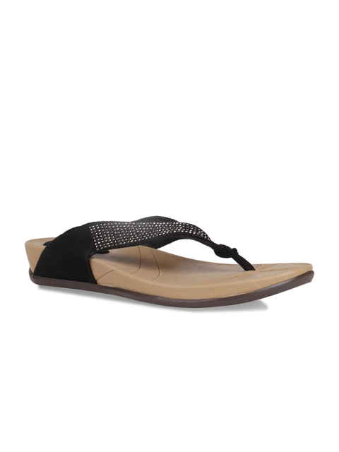 

Rocia Women Black Embellished Wedges
