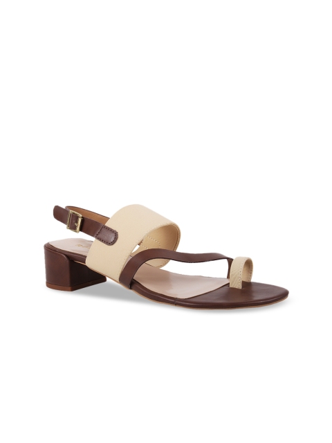 

Rocia Women Beige Colourblocked Block Heels