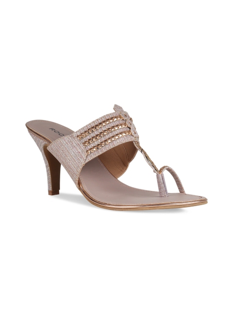 

Rocia Women Rose Gold Embellished Stilettos
