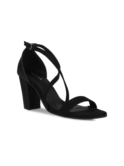 

Rocia Women Black Solid Block Heels